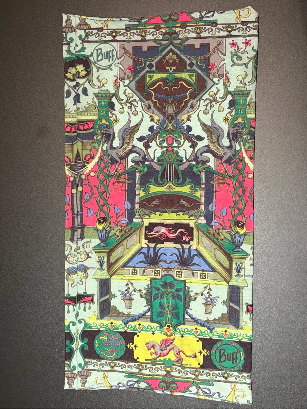 Buff Original Neckwear Unisex Fantasy Print Green